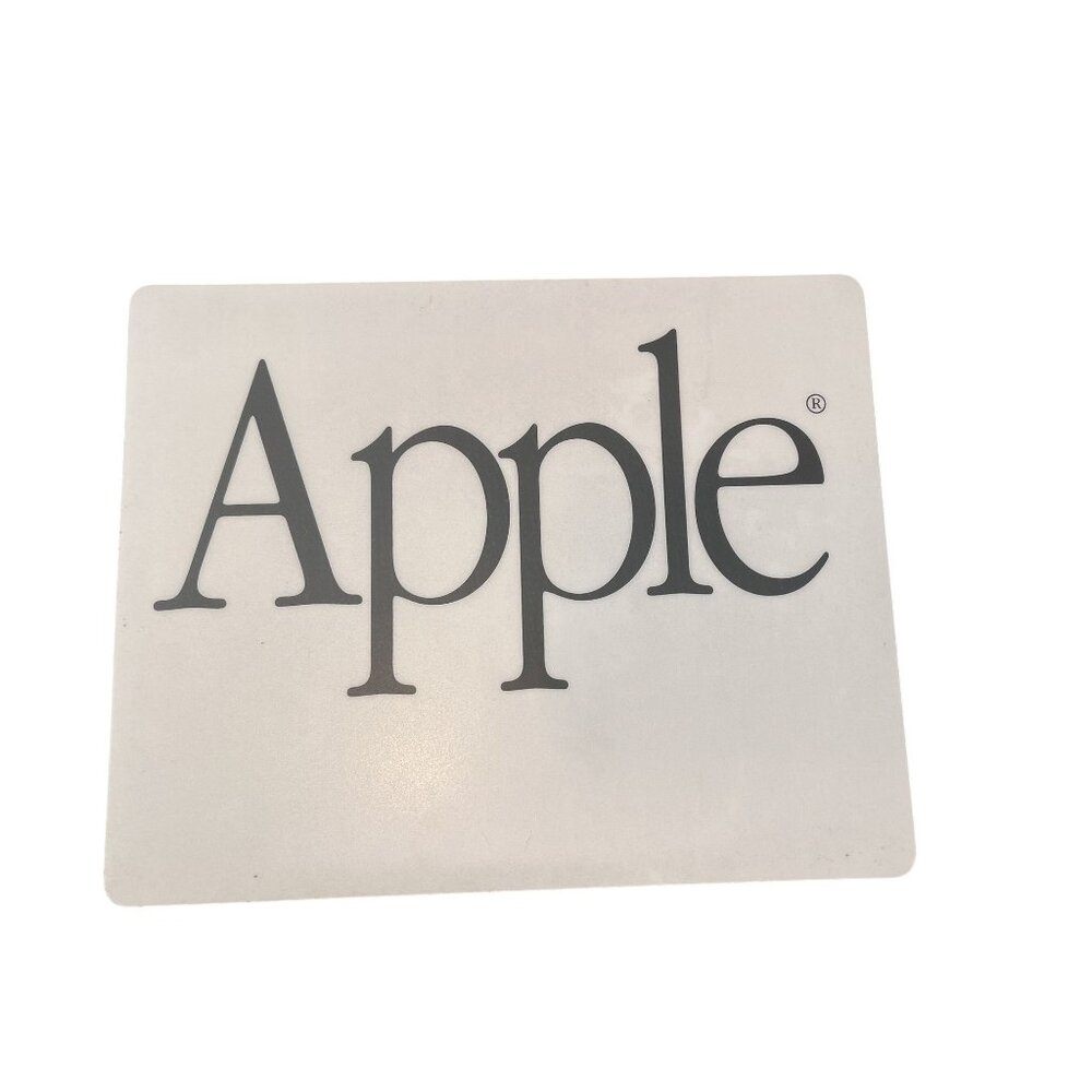 Vintage Macintosh Apple Computer Mac Gray Foam Non Slip Mousepad-